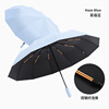 Automatic men's umbrella solar-powered, fully automatic, wholesale, sun protection