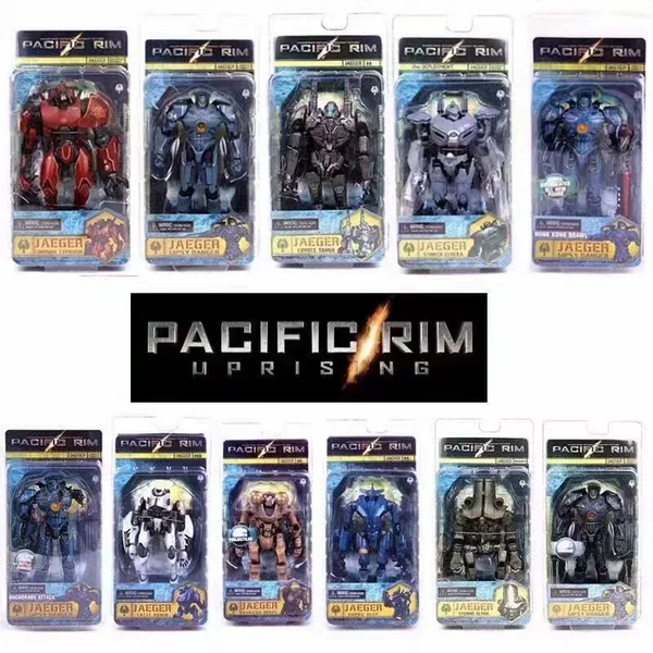 Limited Time Wholesale Special 7 Inch NECA Pacific Rim Mecha Red Eureka Alpha Rangers Romeo
