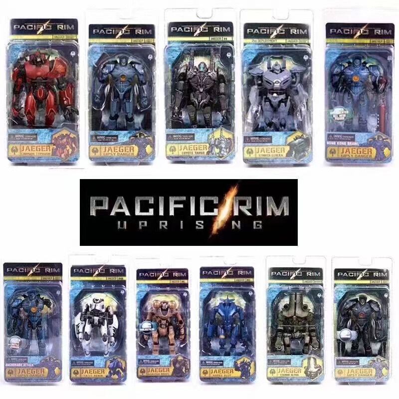 Limited Time Wholesale Special 7 Inch NECA Pacific Rim Mecha Red Eureka Alpha Rangers Romeo