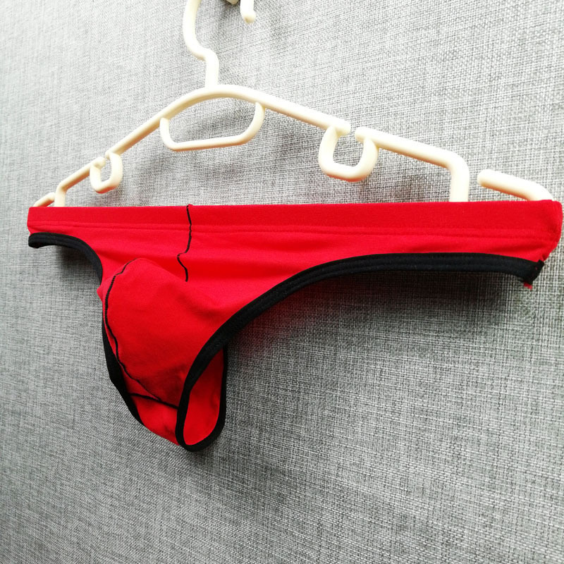 Men's Thong Cotton Sexy Men's T-Pants Valentine's Day Gift Nightclub Gay Single Low Waist One Piece Men's Thong Cotton Sexy Men's T-Pants Valentine's Day Gift Nightclub Gay Single Low Waist One Piece