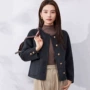 手工宽松妈妈圆领大衣