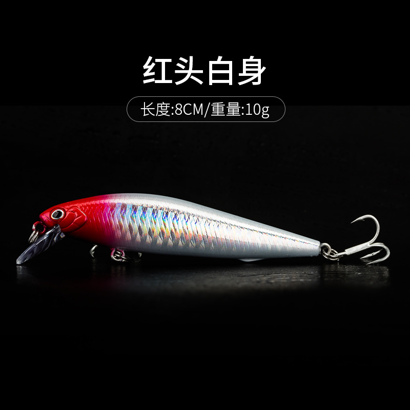 Floating Minnow Fishing Lures Hrad Plastic Baits Bass Trout Fresh Water Fishing Lure