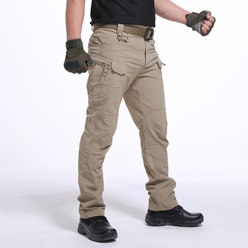 ix7ix9 Summer Thin Quick-Dry Stretchy Tactical Pants, Workwear, and Assault Training Pants