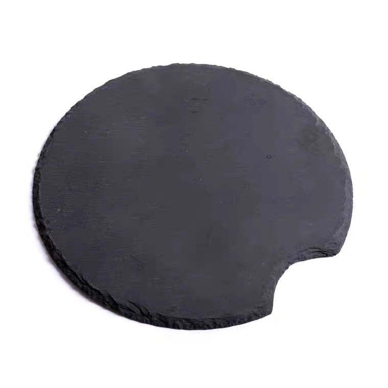 Estilo japonés dormir hoja nórdico pizarra piedra bandeja lavabo almacenamiento aromaterapia agua decoración almacenamiento pantalla candelabro placa tiro