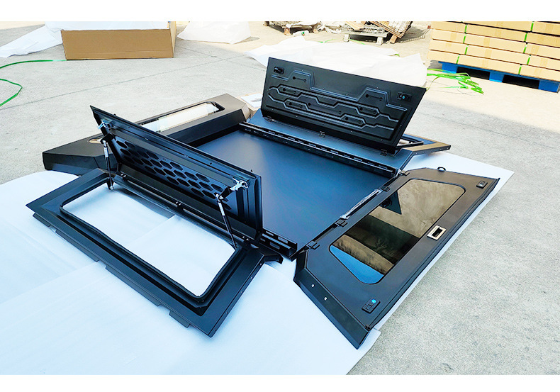 09 to 2025 5.7Ft/5.5Ft Four-Door F150 Raptor Pickup Truck Manganese Steel Split Three-Door High Cover