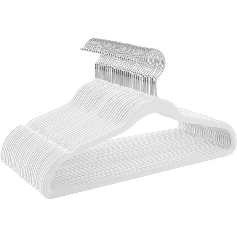 45cm 흰색||은색 고리||두꺼운 스타일