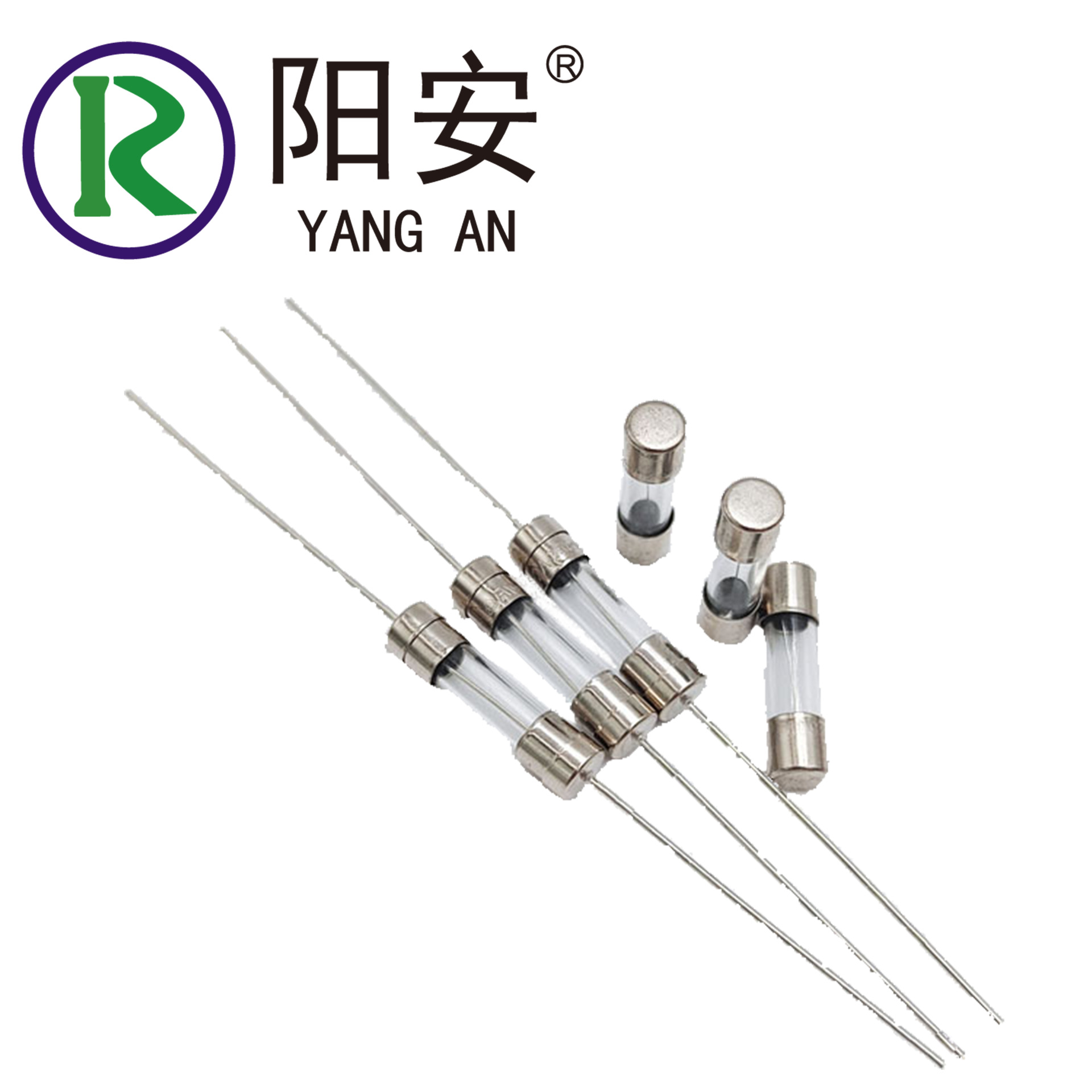 现货批发5.2*20圆形玻璃管慢断欧规保险丝保险丝 保险丝管