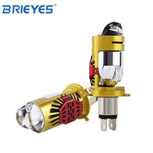 热销M01J双透镜H4摩托车灯 9V-80V卡车LED大灯 45W直插款无线大灯