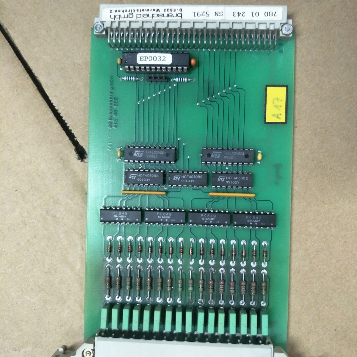 电源板780 01 243 SN 5863现货780 01 243 SN 5291功能完好包好用