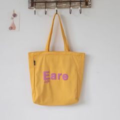 アルファベットキャンバスバッグ女子学生大容量授業シングルショルダーバッグキャンディー色ビッグバッグ日韓ins布袋トートバッグ