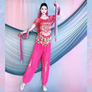 Baiya Qianhui Indian Dance Clothing 2025 New Belly Dance Suit Dance Clothing Stage Performance Clothing Performance Clothing