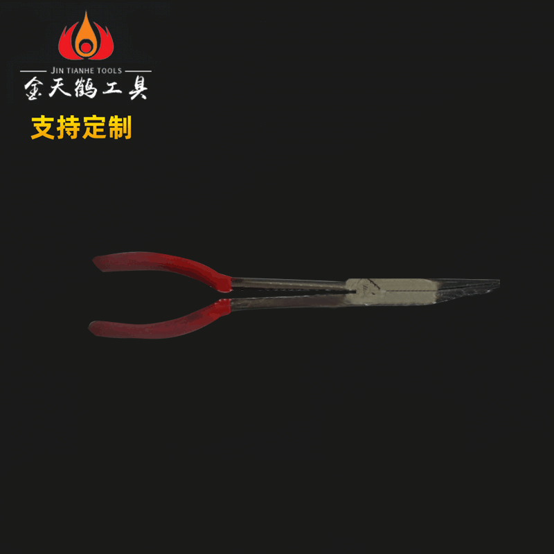 批发供应高碳钢弯嘴加长钳 尖嘴钳弯嘴钳