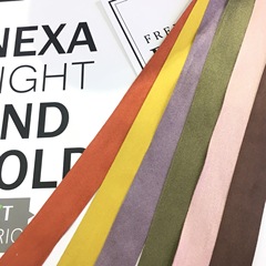 Solid color suede velvet ribbon hair accessories clothing hat accessories wedding flowers matte cotton satin ribbon ribbon 