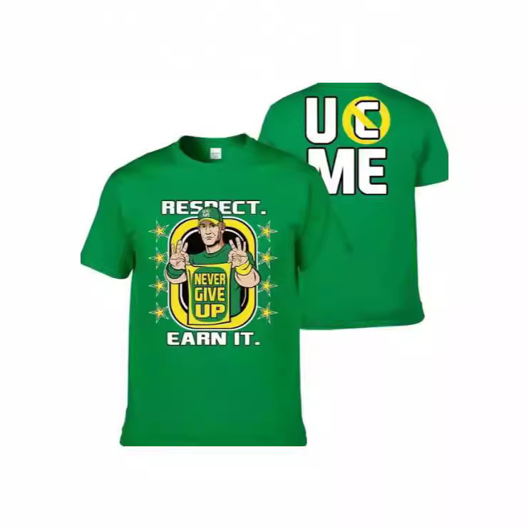 2024 Summer Men's 3D PrinT WresTler John Senna T-shirT RounD Neck ShorT Sleeve Source FacTory