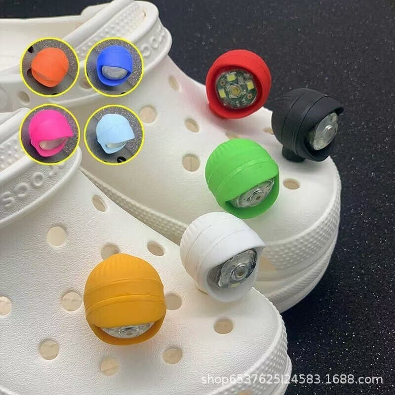 Headlights for Croc Hole Shoes Light Outdoor Sports Lighting Accessories Hiking Camping Warning Shoes Light Headlights for Croc Hole Shoes Light Outdoor Sports Lighting Accessories Hiking Camping Warning Shoes Light