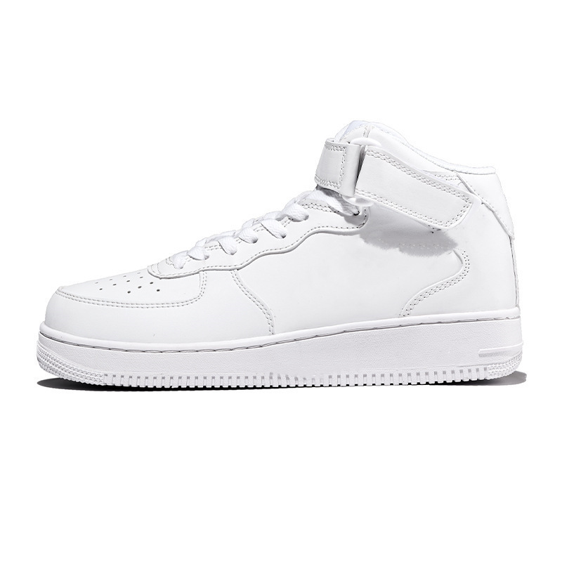 エアフォースワン AF1 ピュアホワイト ロートップ クラシック ウィートカラー 耐久性 オフィススニーカー カジュアル ホワイトシューズ 紳士靴 婦人靴 aj1|undefined