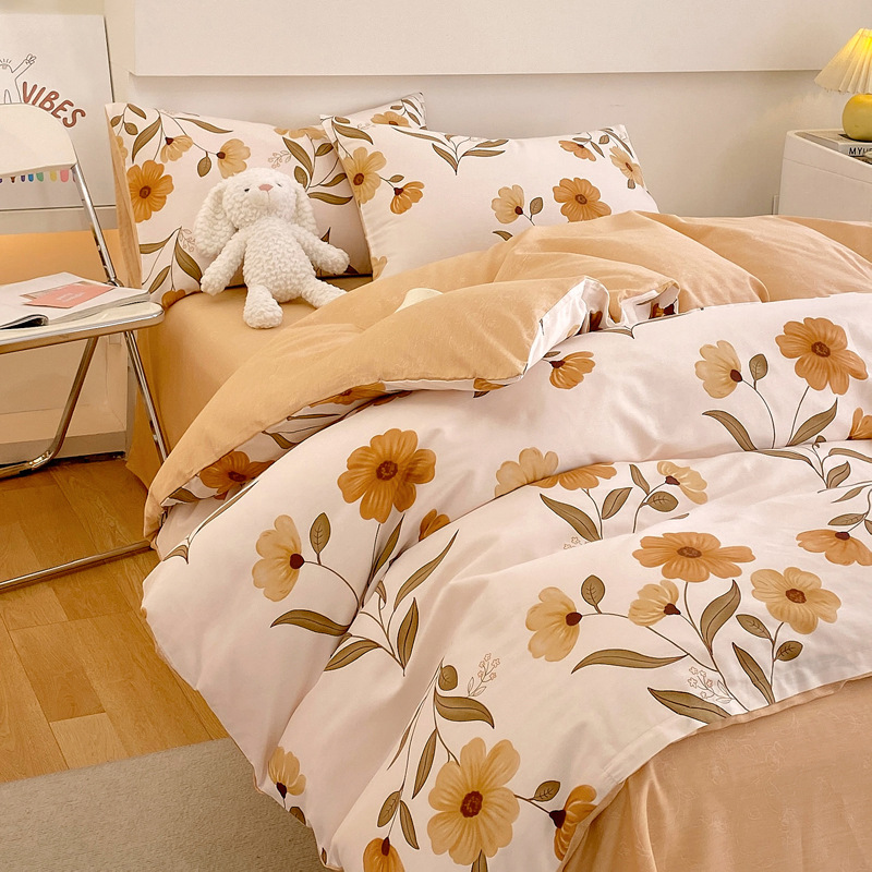 Qiushi [면 100%, 피부 친화적이며 알몸으로 잘 수 있음]