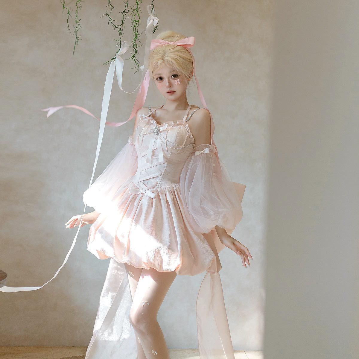 2026 Xiong Doujiang Original Runaway Princess Lolita Women's Lolita Sleeveless Dress Sweet Set 7277