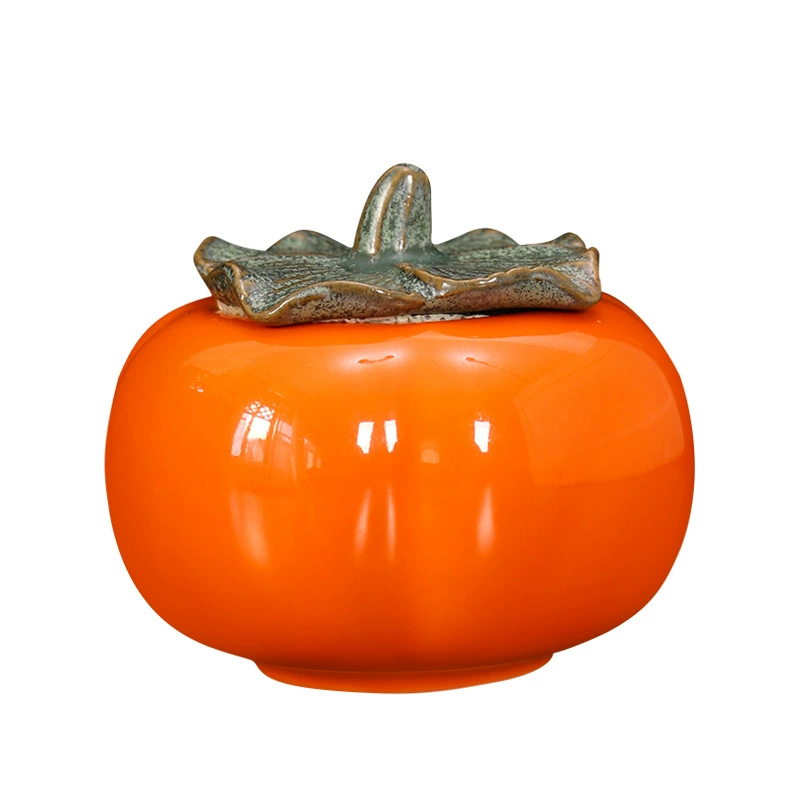 Керамическая persimmon свадебная конфетная банка persimmon persimmon рuyi чайная банка домашний чайный стол украшения мини-гостиная герметичная банка