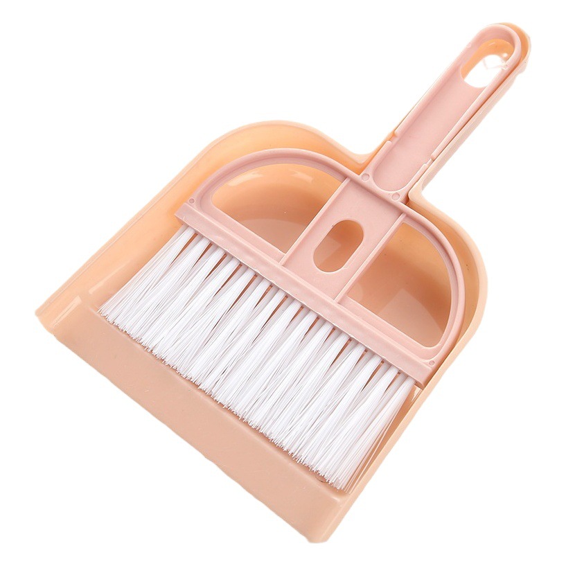 Mascota escoba mini recogedor traje cubo recogedor de plástico hogar pequeño conjunto de escoba estudiante basura pala traje