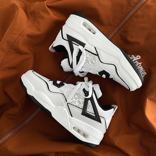 Hong Kong style dad shoes for women ins trend  four seasons sports running shoes for men versatile thick sole casual air cushion sports shoes