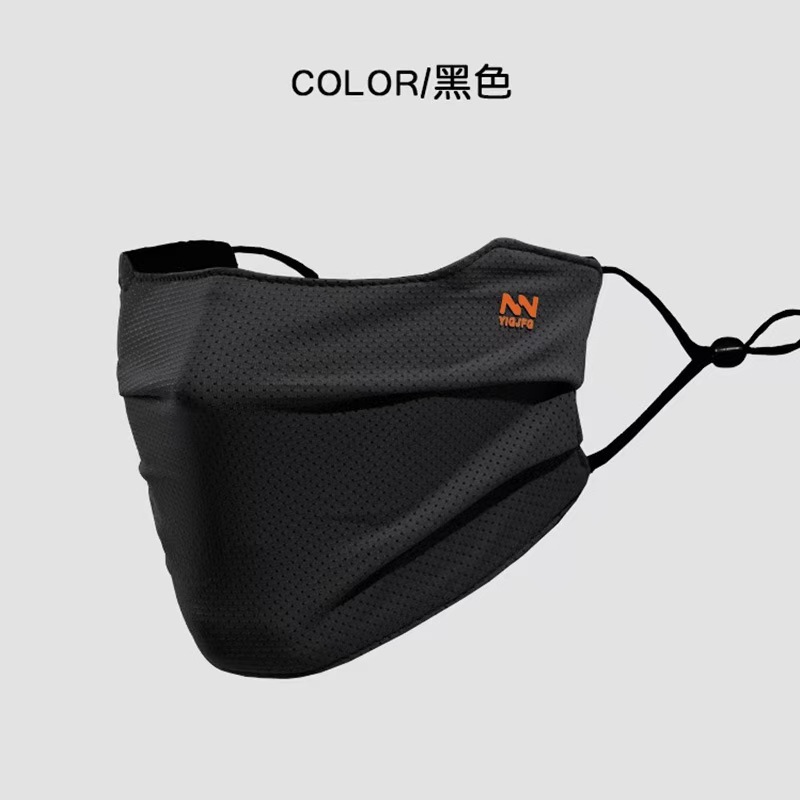 Máscara solar de verano máscara deportiva para hombres ángulo de protección de ojos transpirable correr secado rápido máscara de bicicleta de tendencia negra lote