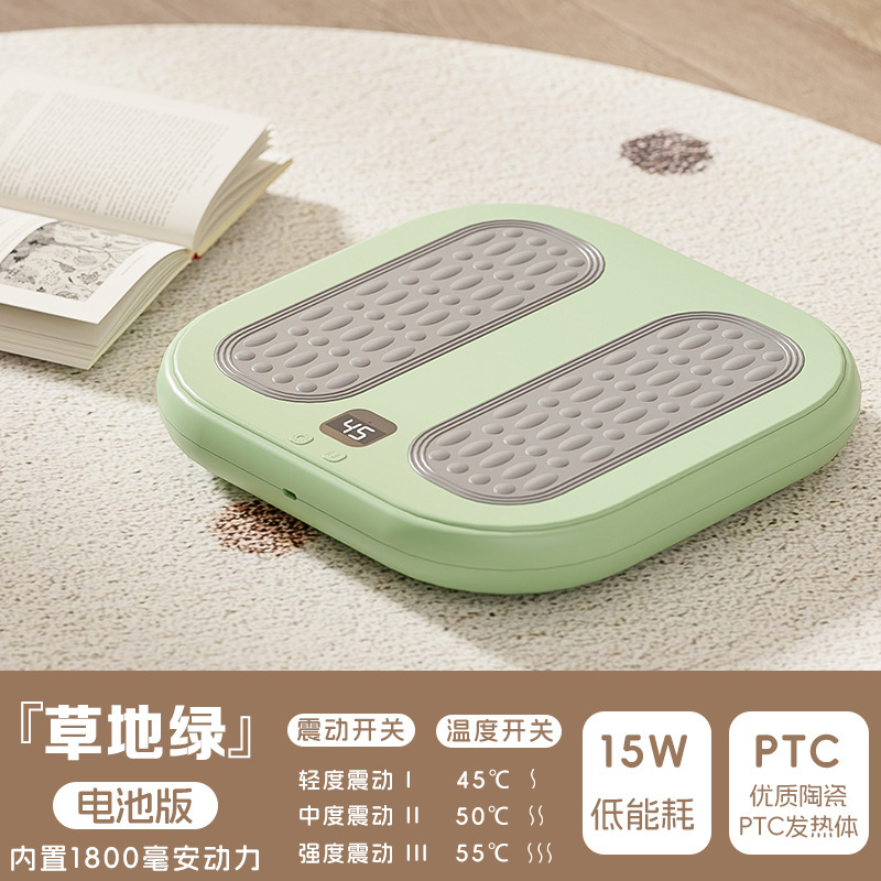 跨境足部按摩器家用智能足底按摩垫usb充电便携式ems微电按摩脚垫|undefined