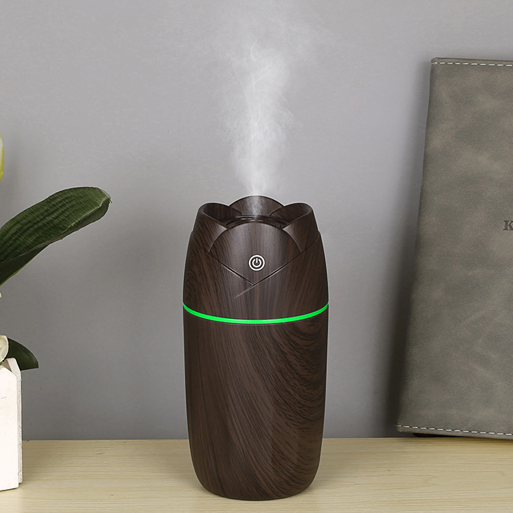 Humidificador de rosa-grano de madera profunda