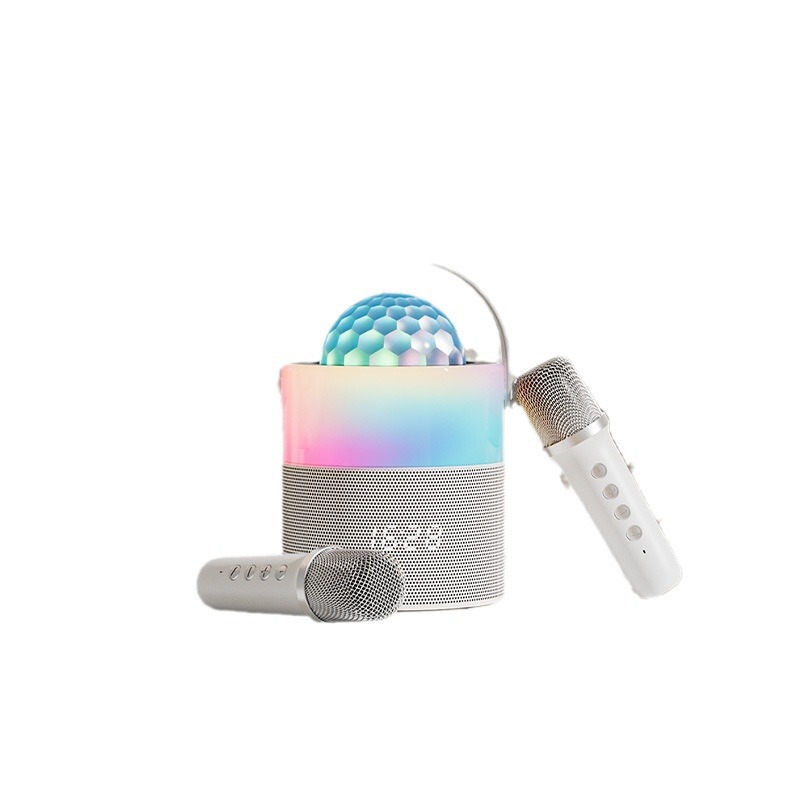 歌専用マイク音響一体屋外k歌家庭用音響携帯型bluetoothスピーカーには雰囲気ランプがついている|undefined