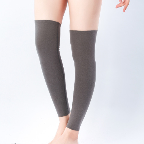 Thermal knee-high socks with warm lining for cold legs, suitable for men and women, joint protection, cold prevention, warmth for sleeping, knee insulation for the elderly