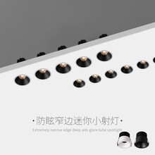 �¿�����ledС���Ƕ��ʽ55mm35С�_�ן�3W5Wչ���ƙ���75�컨��