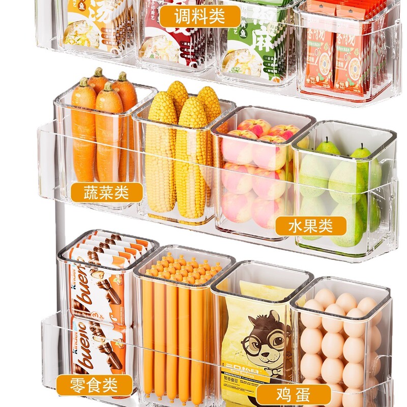 冰箱收纳盒厨房整理盒子专用果蔬鸡蛋食品级置物架储存冷冻分装盒|undefined
