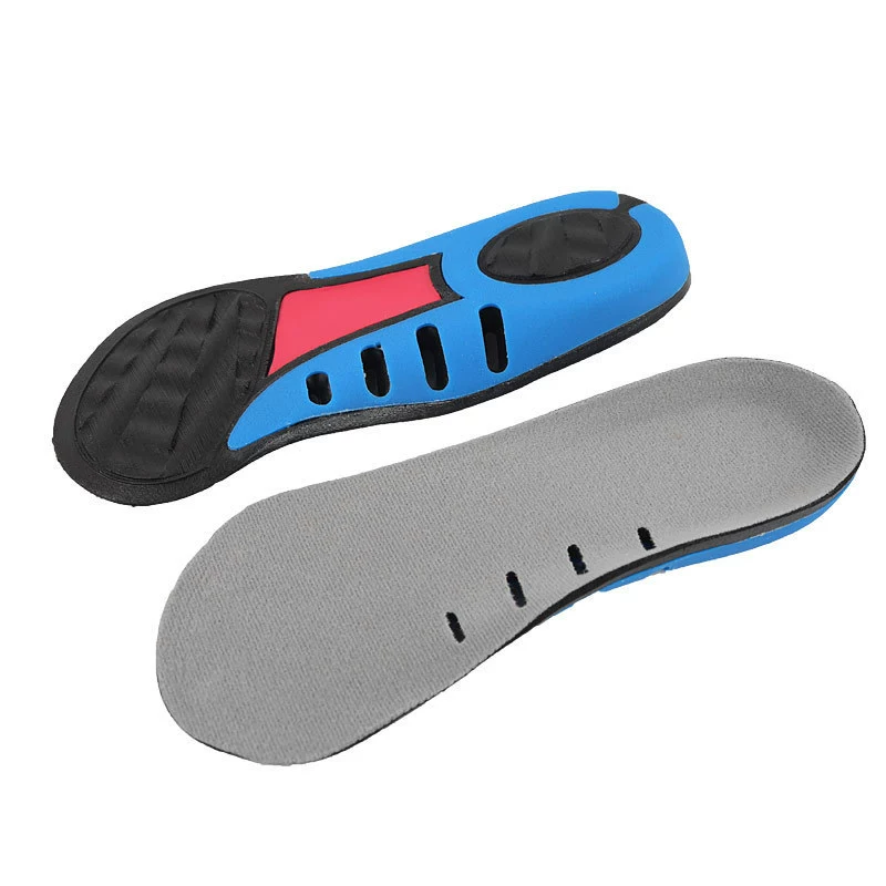 Стелька для поддержки свода стопы, коррекция плоскостопия, амортизация, медленное давление, семиточечная подушка, мужская и женская, Подошвенная Массажная дышащая стелька