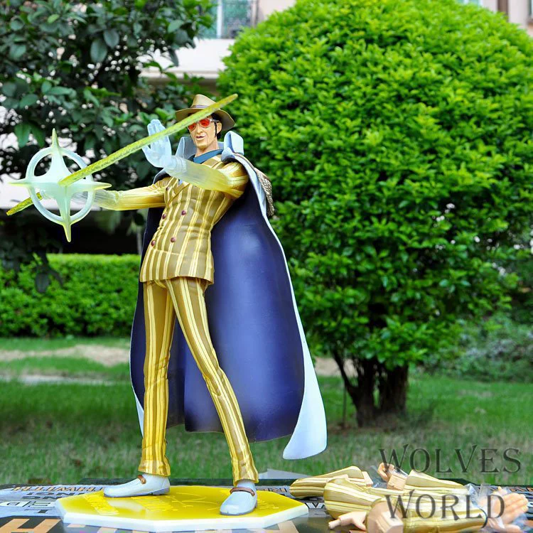 Три генерала Непобедимой армии One Piece около аниме POP Кизару Омото модель Борусалино