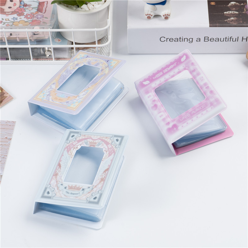 3 Inch Photo Album Photo Album Photo Album mini Storage Album mini Card Collection Album Insert Postcard Commemorative