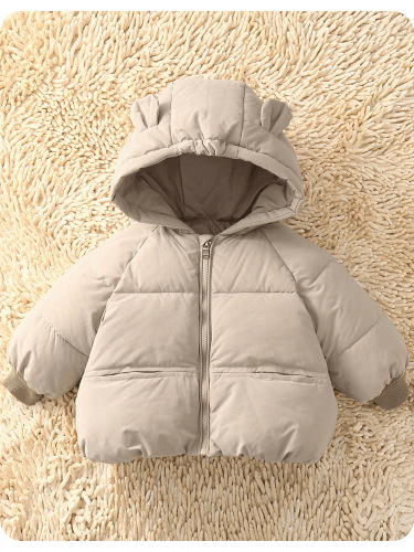 Cross-border spot children's clothing new children's cotton jacket for boys and girls, babies, small children's winter warm cotton jacket outerwear