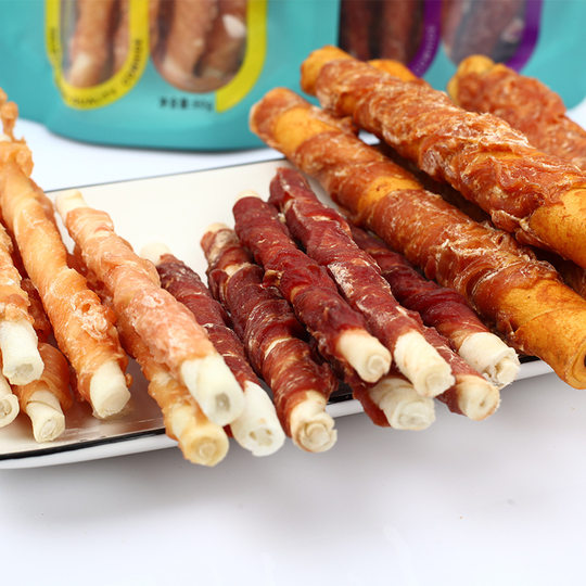 Yihe Molar Stick Dog Molar Pet Snack Chicken One Meter Stick Five Inch Stick Sandwich Stick Bone Stick Twist Stick
