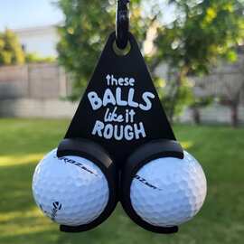 跨境新品 Golf Ball Holder Funny Golf Gifts高尔夫球架球手礼物