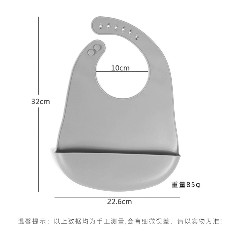 Babero de silicona babero de alimentos para bebés babero del bebé babero de silicona impermeable super suave babero traje babero