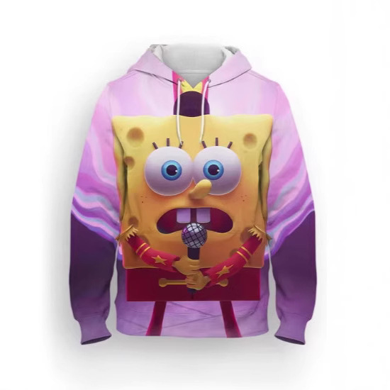 2024 Spongebob Squarepants Men and Women 3D Hoodie Casual Street Long Sleeve Sweatshirt Fashionable Children Adults 2024 Spongebob Squarepants Men and Women 3D Hoodie Casual Street Long Sleeve Sweatshirt Fashionable Children Adults
