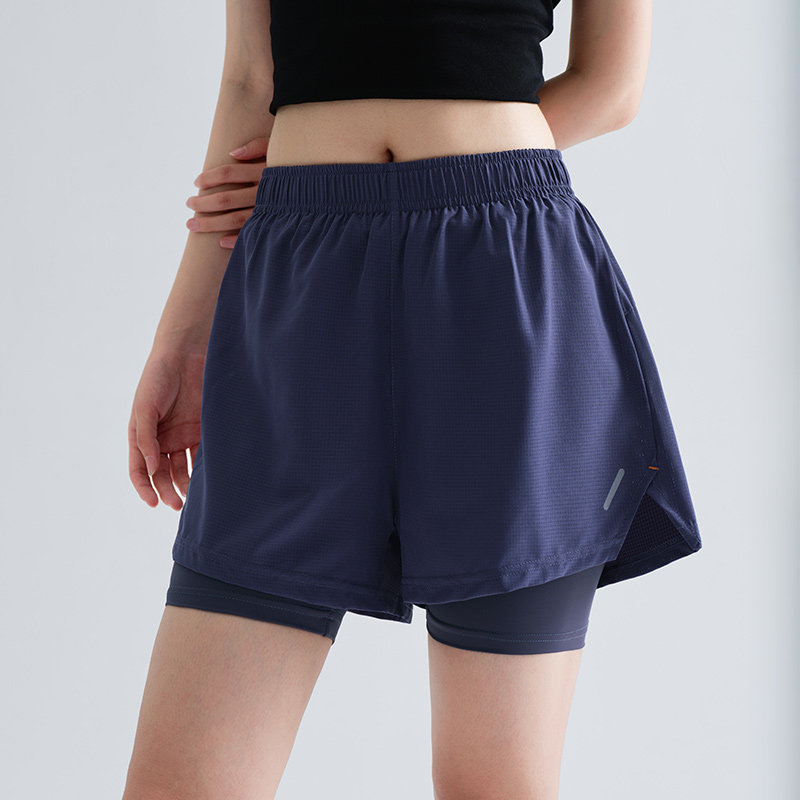 Summer Yoga Two-In-One Sports Shorts for Women, Outdoor Petite Running Fitness Quick-Dry Faux Two-Piece A-Line Skirt Shorts Summer Yoga Two-In-One Sports Shorts for Women, Outdoor Petite Running Fitness Quick-Dry Faux Two-Piece A-Line Skirt Shorts