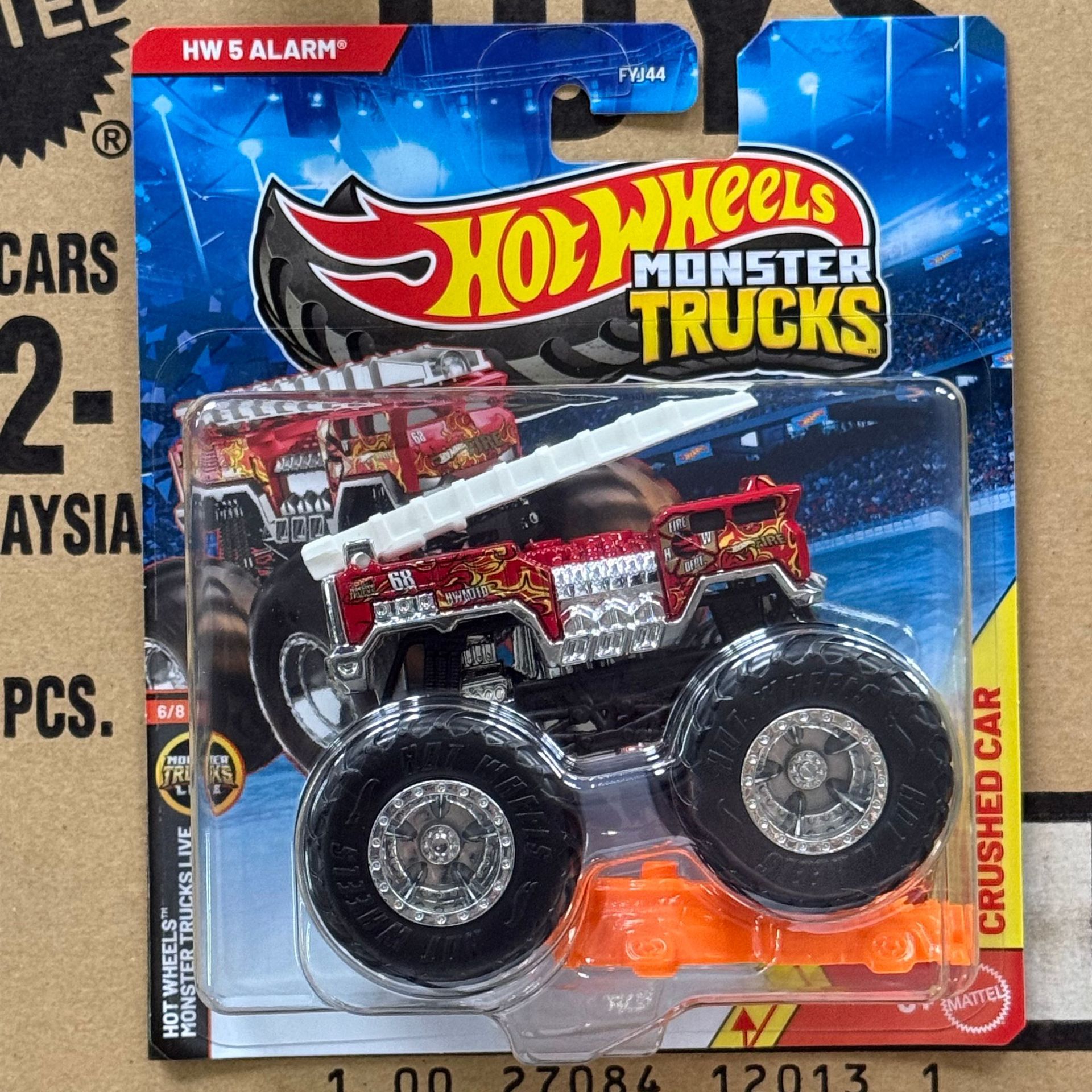 Monster truck, fire truck