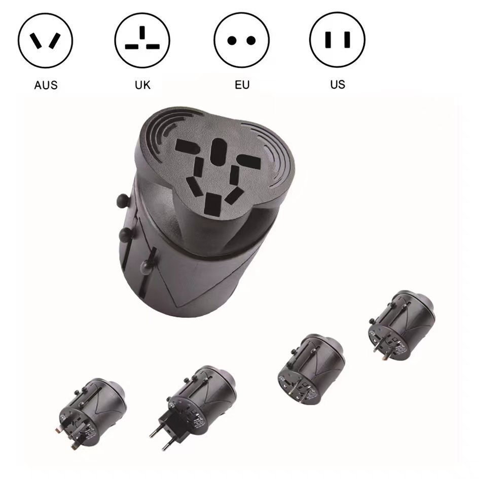 性价比经典款全球通转换插座万能多功能出国旅行旅游必备插头usb