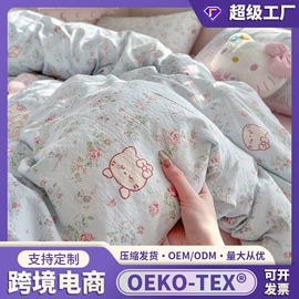 床罩床笠;四件套;化纤床垫