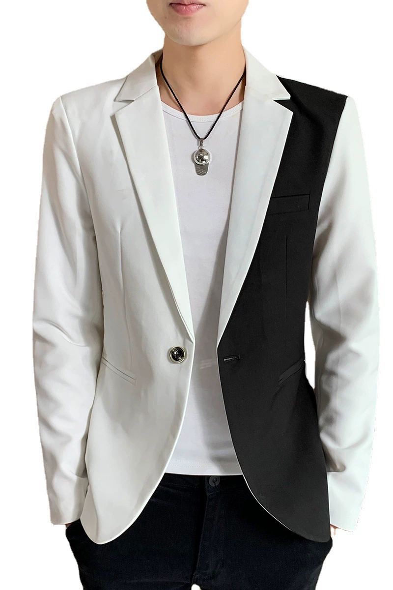 Тонкий классический пиджак костюма для отдыха, корейский стиль, slim fit