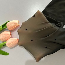 植绒高透肤加厚光腿神器黑丝C字母小香风性感连裤袜打底裤一体绒