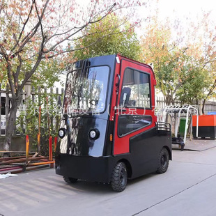 Fully enclosed cab electric tractor trailer truck semi-enclosed large tonnage non-standard 10 tons