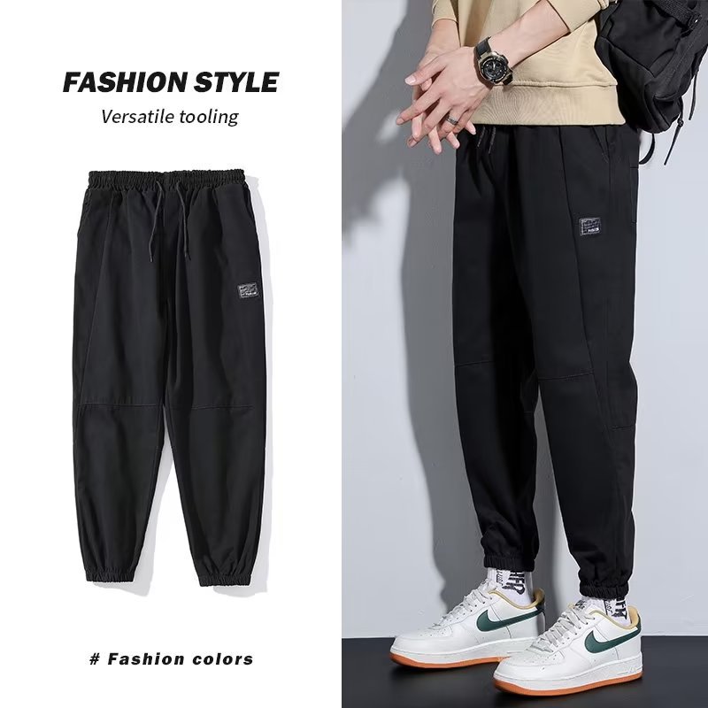 Cotton thin quick dry trend universal trousers