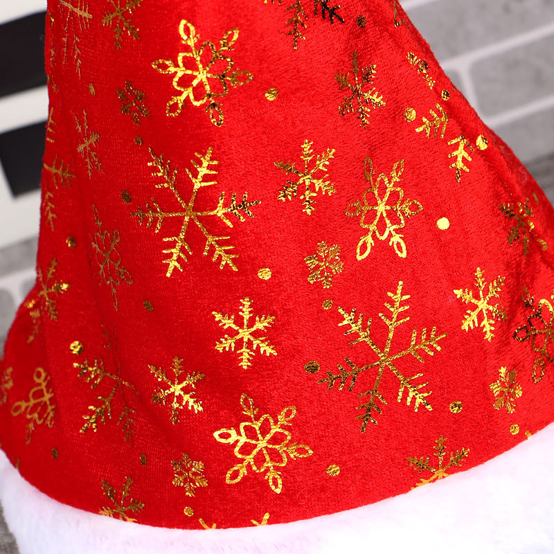 Casa e giardino Cappello di Natale Decorazioni di Babbo Natale Regalo Copricapo Asilo Regalo per bambini Peluche Vestito per adulti_voghion.com