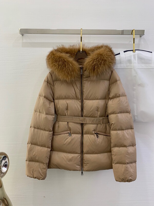 毒家现货正确版本M家女士新款爆款狐狸毛领羽绒服外套八个配色全|undefined